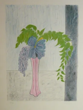 石版画 Girona - GERRO ROSAT GLICINA