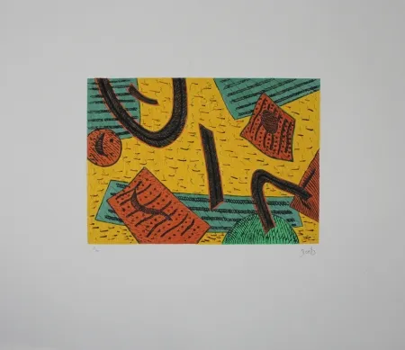 金刚砂版画 Goetz - Composition 12