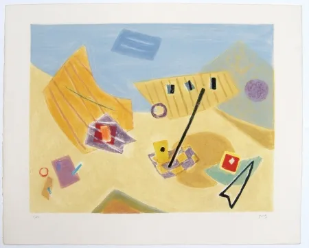 金刚砂版画 Goetz - Composition