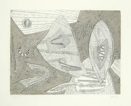 金刚砂版画 Goetz - Senza titolo