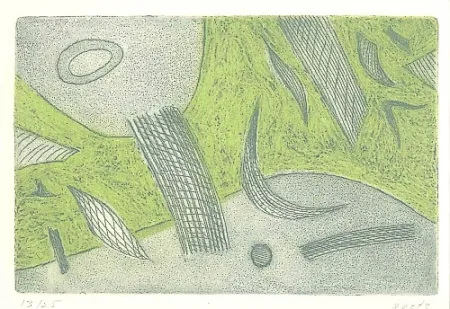 金刚砂版画 Goetz - Senza titolo