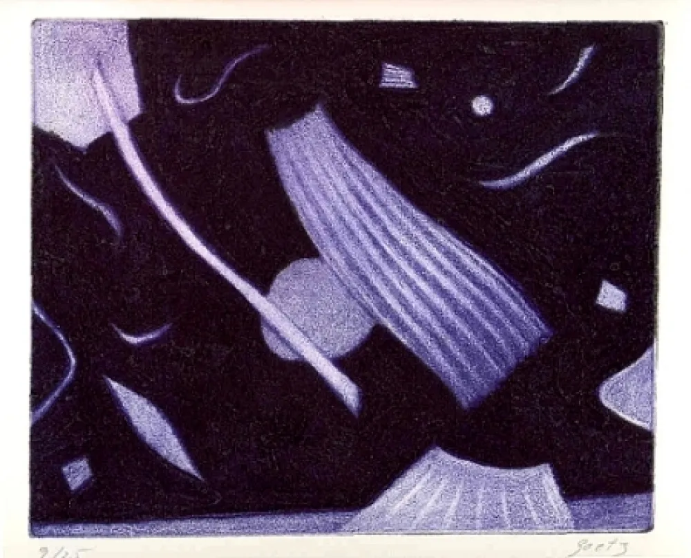 金刚砂版画 Goetz - Senza titolo