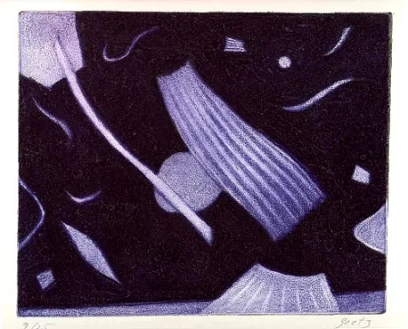 金刚砂版画 Goetz - Senza titolo