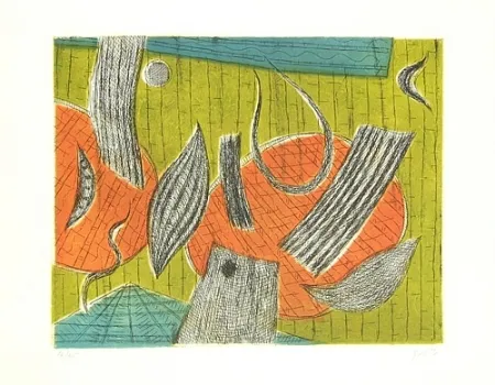 金刚砂版画 Goetz - Senza titolo