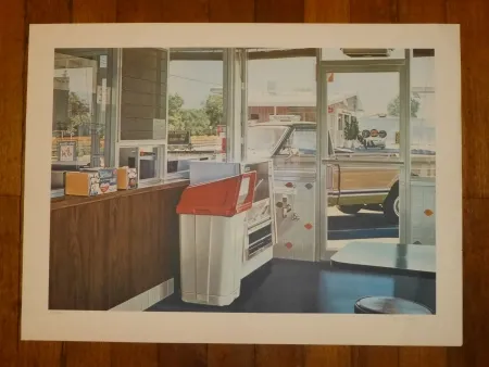 石版画 Goings - Coffe shop 