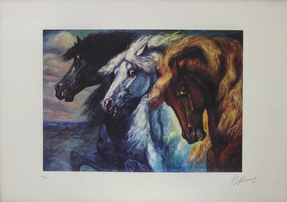 石版画 Gonzaga - SENZA TITOLO