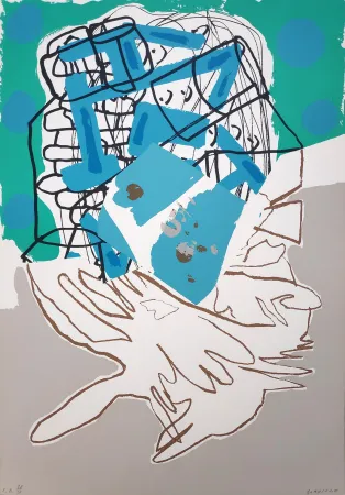 丝网印刷 Gordillo - Federico Garcia Lorca