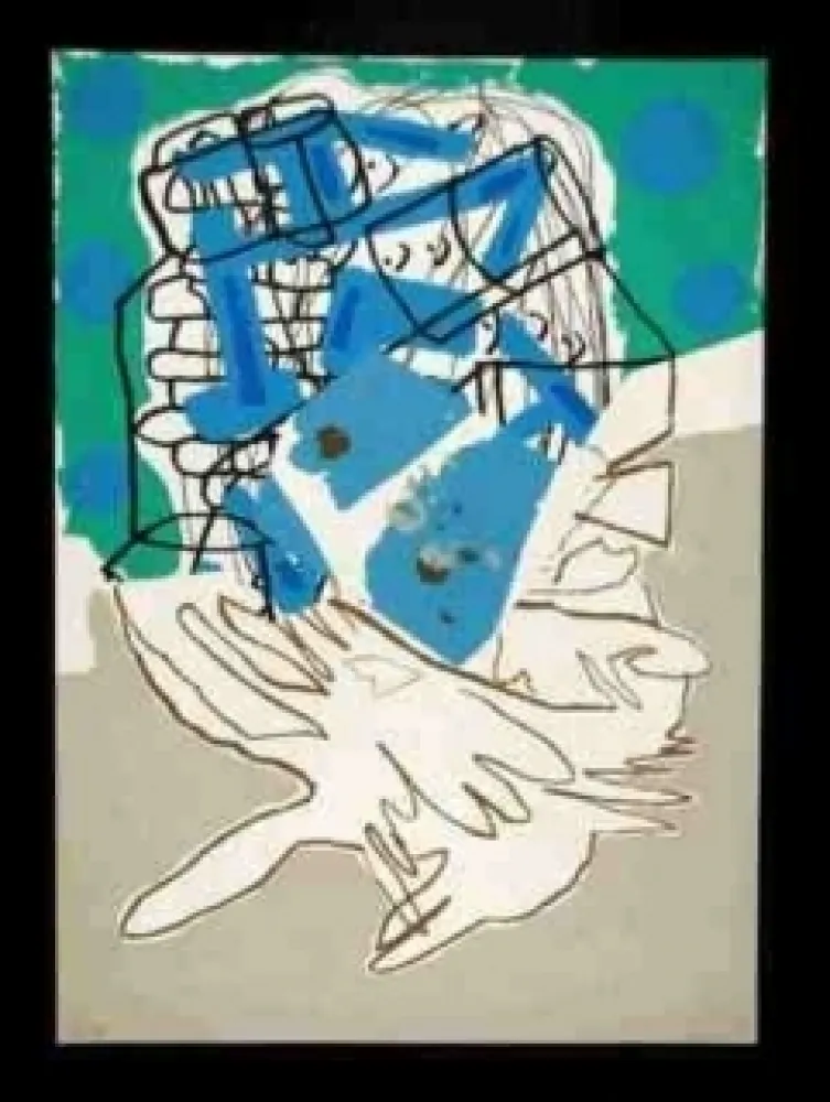 丝网印刷 Gordillo - Sans titre