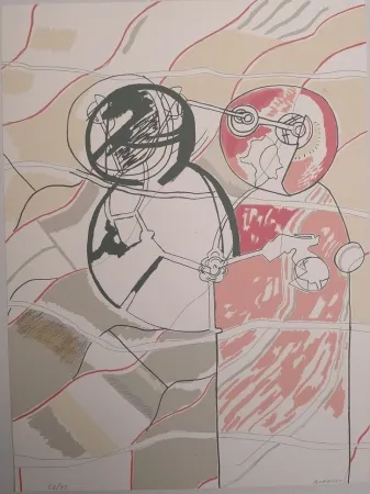 丝网印刷 Gordillo - Sin título