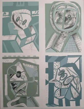 版画 Gordillo - Sin título