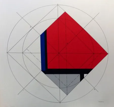 丝网印刷 Gorin - Sans titre