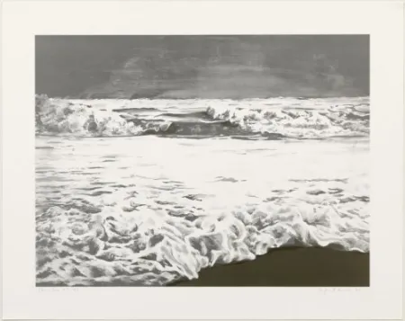石版画 Gornick - Storm sea