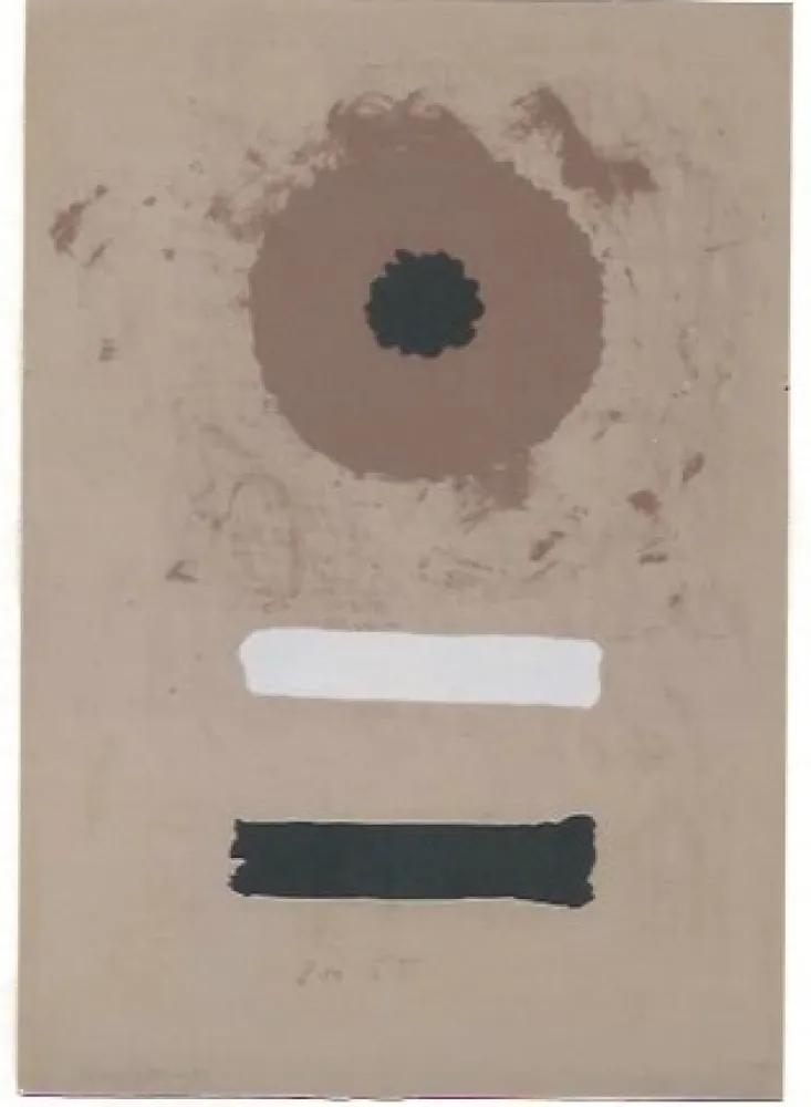 石版画 Gottlieb - Two bars