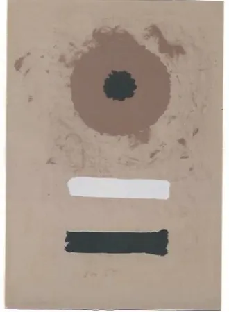 石版画 Gottlieb - Two bars