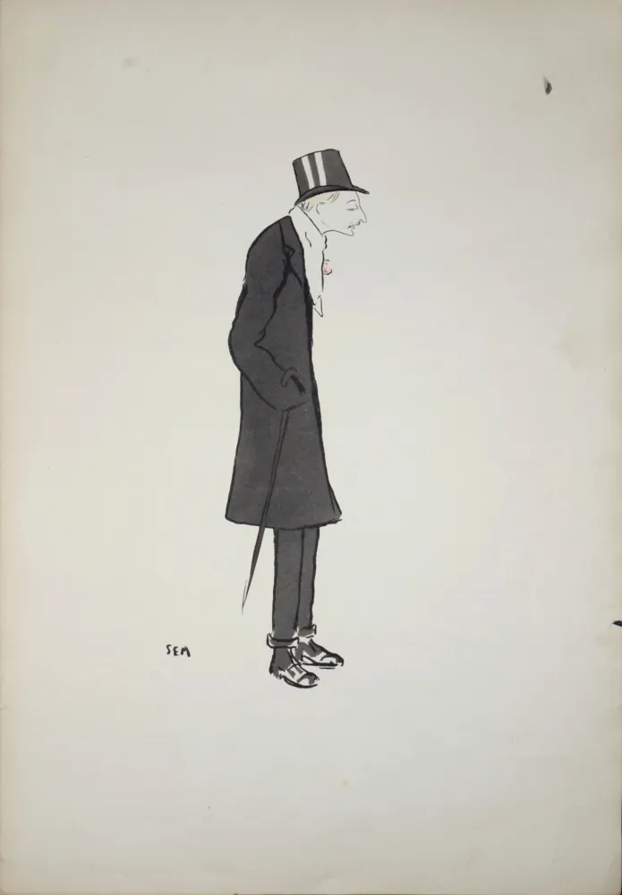 石版画 Goursat - Baron de Forest, 1904