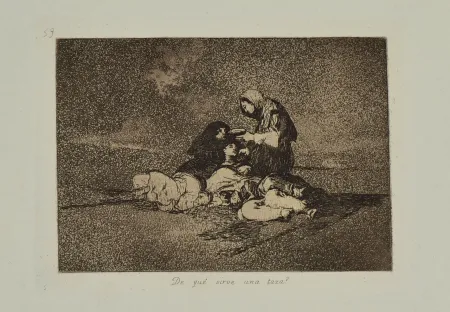 蚀刻飞尘法 Goya - DE QUE SIRVE UNA TAZA?