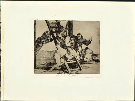 蚀刻飞尘法 Goya - DURO ES EL PASO