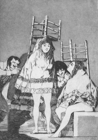 蚀刻飞尘法 Goya - Ya tienen asiento