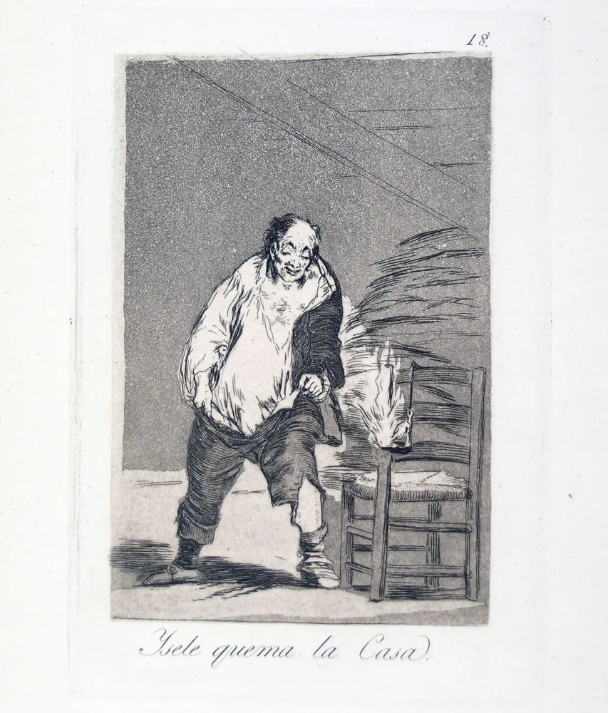 蚀刻飞尘法 Goya - YSELE QUEMA LA CASA 