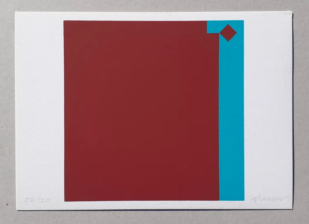 丝网印刷 Graeser - Caput Mortuum - Violett Grun 7:1