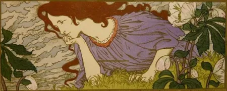 石版画 Grasset - Anxiété