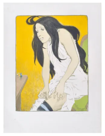 石版画 Grasset - Morphinomane