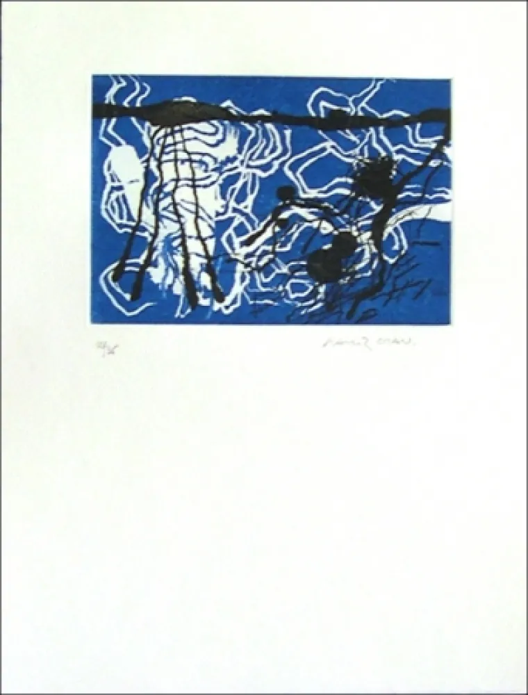 蚀刻版画 Grau - Dadiva IV