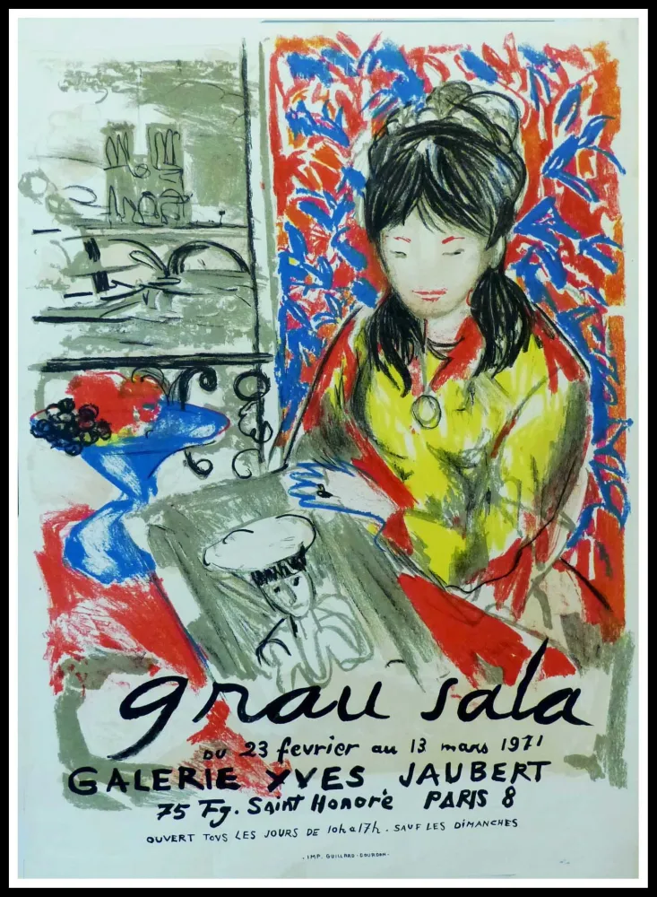 海报 Grau Sala - GRAU SALA GALERIE YVES JAUBERT