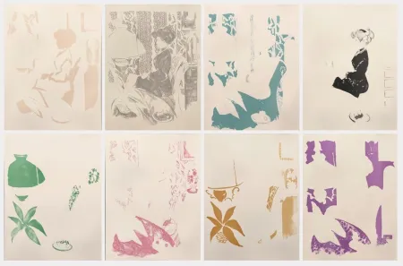 石版画 Grau Sala - La Dame en noir