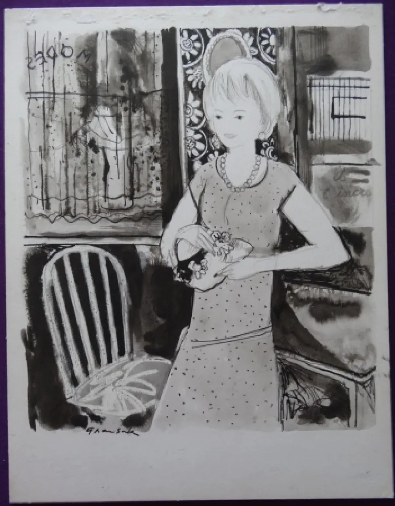 无技术 Grau Sala - La jeune modiste