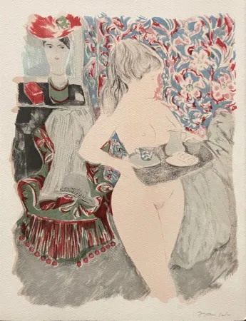 石版画 Grau Sala - Le petit ami