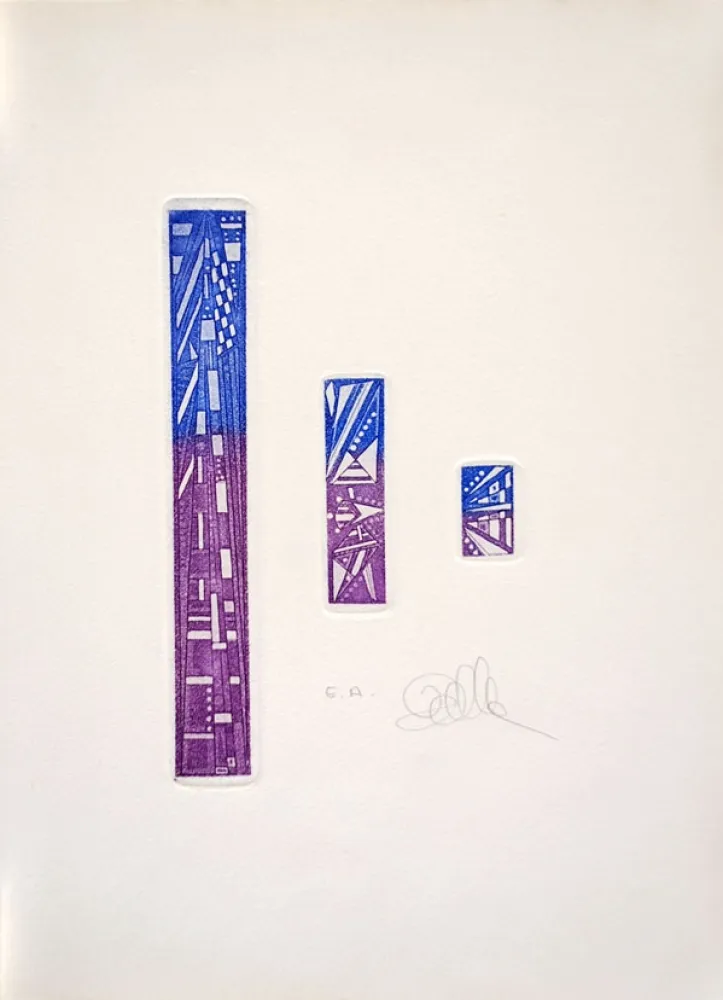 蚀刻版画 Grenier - 