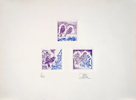 蚀刻版画 Grenier - 