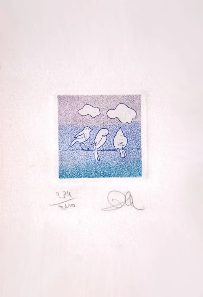 蚀刻版画 Grenier - 