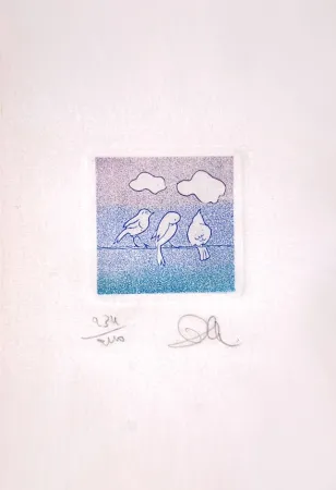 蚀刻版画 Grenier - 