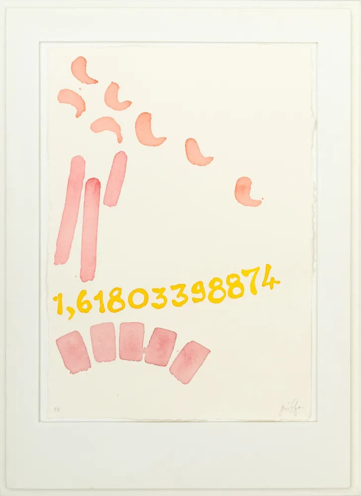 单版画 Griffa - Leben des Galilei