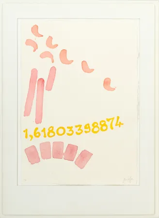 单版画 Griffa - Leben des Galilei