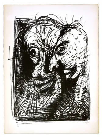 石版画 Grinberg - Sans titre