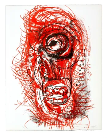 石版画 Grinberg - Une autre possibilité 