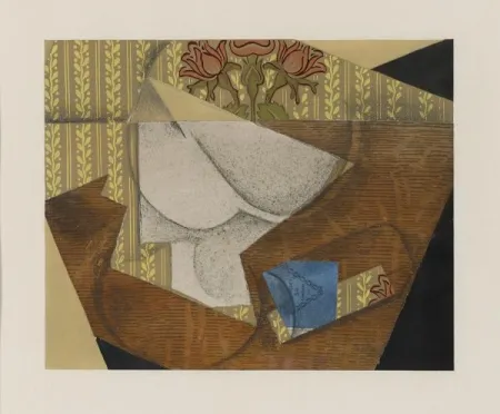 石版画 Gris  - LE PAQUET DE TABAC, 1933 