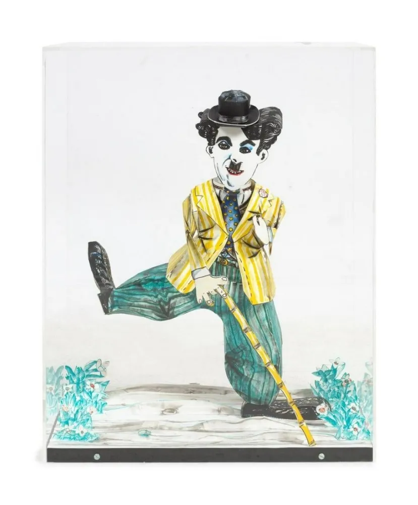 石版画 Grooms - Charlie Chaplin