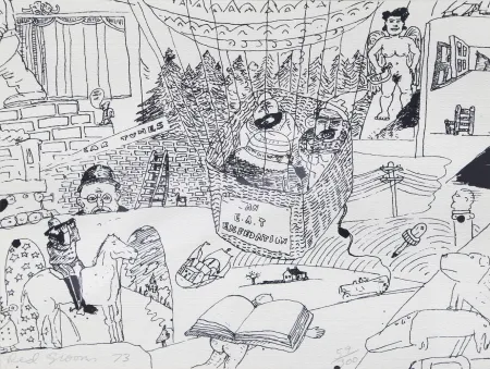 丝网印刷 Grooms - Stockholm Print