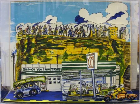 石版画 Grooms - TONTO-CONDO