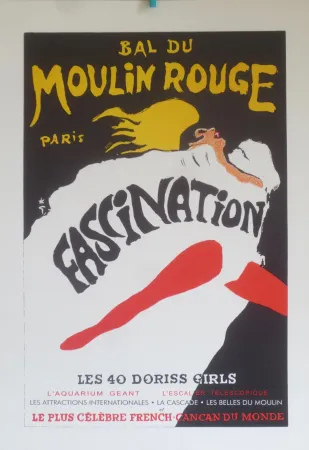 石版画 Gruau - Fascination