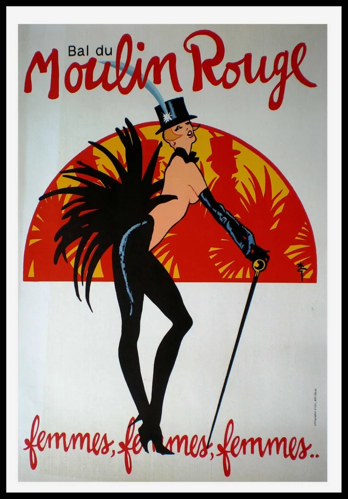 海报 Gruau - FEMMES FEMMES FEMMES