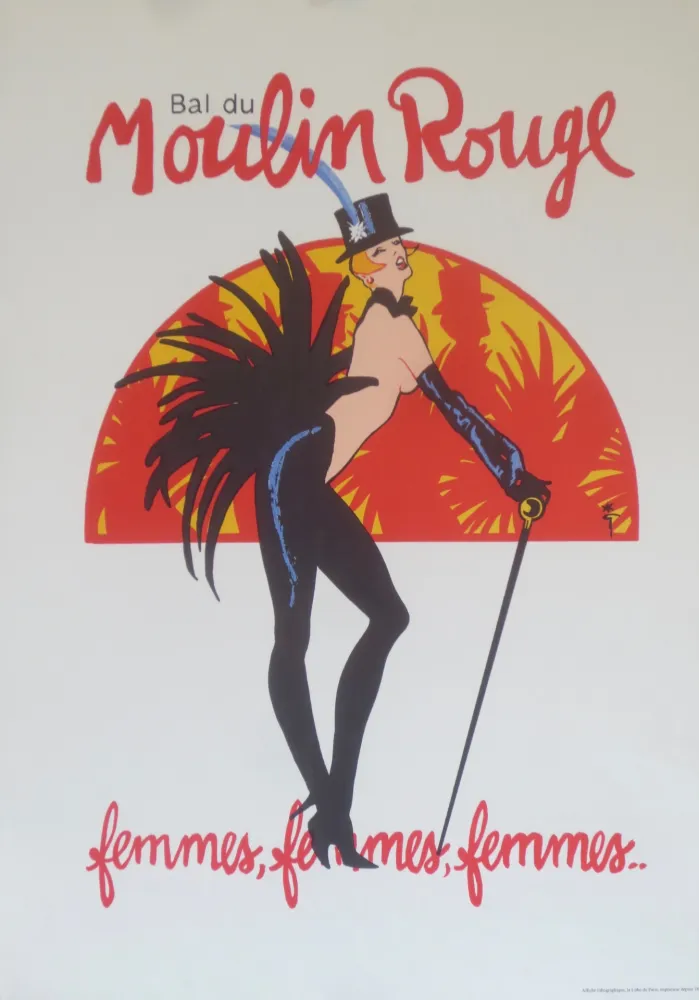 石版画 Gruau - Femmes,femmes,femmes