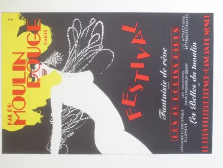 石版画 Gruau - Festival