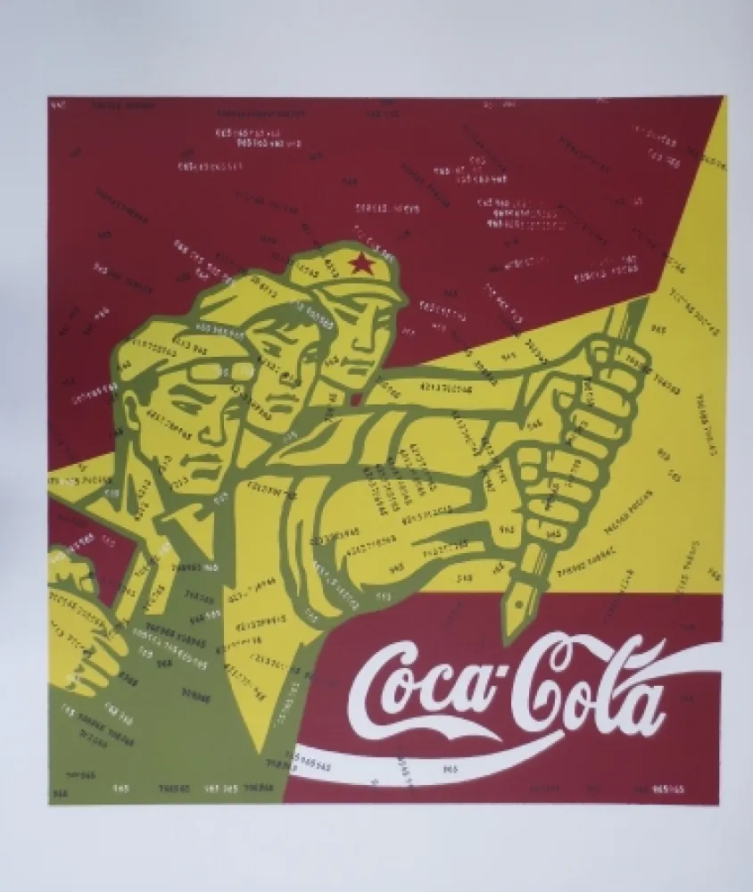 石版画 Guangyi - Sans titre