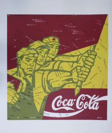 石版画 Guangyi - Sans titre