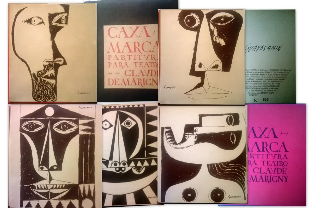 插图书 Guayasamin - Caxa Marca - Partitura para teatro